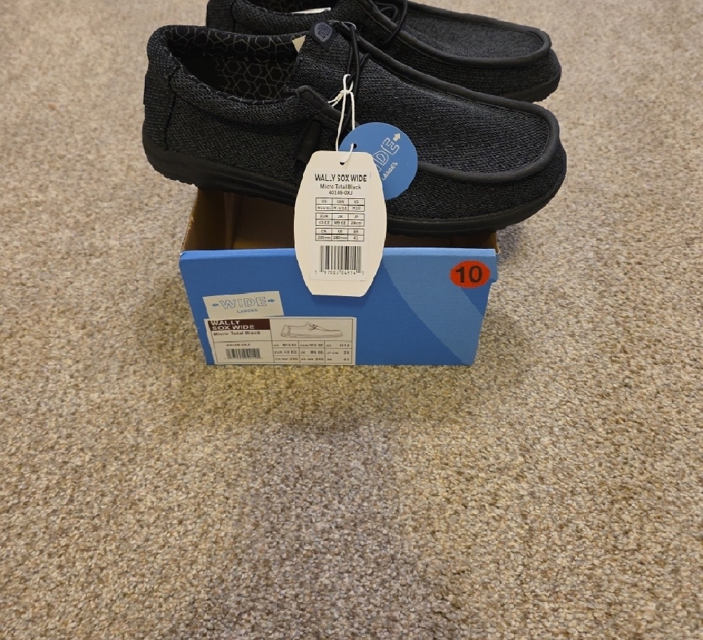 Hey Dude Charcoal Loafers - Picture 2 of 10